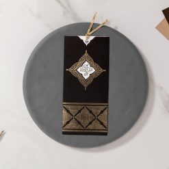 Faire Part Mariage Chocolat Finition Dorée