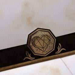 Faire Part Mariage Coeur Doré