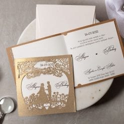 Faire Part Mariage Découpe Laser