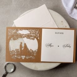 Faire Part Mariage Découpe Laser