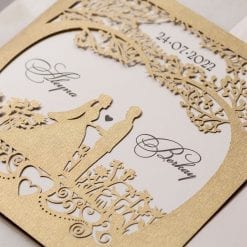 Faire Part Mariage Découpe Laser