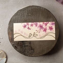 Faire Part Mariage Fleur Violette
