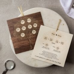 Faire Part Mariage Arbre Généalogique
