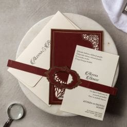 Faire Part Mariage Découpe Laser Bordeaux