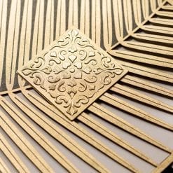 Faire Part Mariage Découpe Palmier