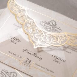 Faire Part Mariage Enveloppe Transparente