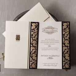 Faire Part Mariage Livret Finition Velours