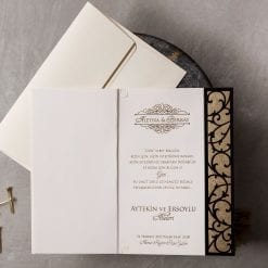 Faire Part Mariage Livret Finition Velours