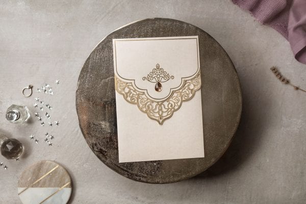 Faire Part Mariage Perle Sur Arabesque