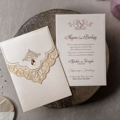Faire Part Mariage Perle Sur Arabesque