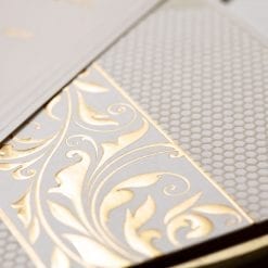 Faire Part Mariage Texture Nid d'Abeille