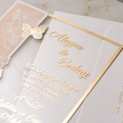 Faire Part Mariage Transparent Papillons