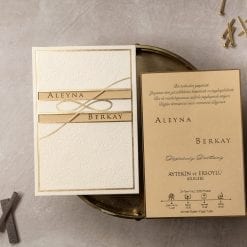 Faire Part Mariage Velours Blanc