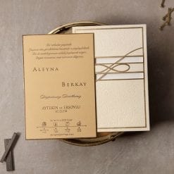 Faire Part Mariage Velours Blanc