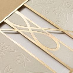 Faire Part Mariage Velours Blanc