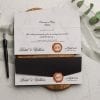 Faire Part Mariage Classique Noir