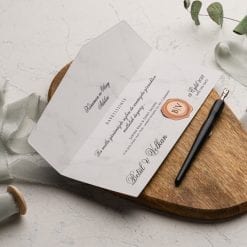 Faire Part Mariage Classique Noir