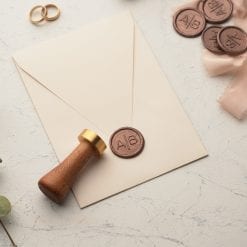 Faire Part Mariage Transparent Avec Sceau