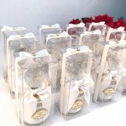 Mini Bougie Mariage Finition Dorée