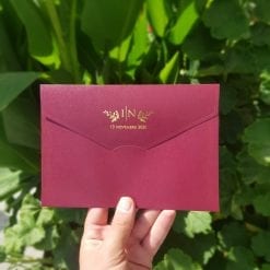Enveloppes Bordeaux