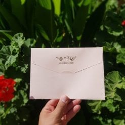Enveloppe Rose Pâle