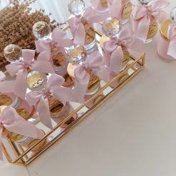 Mini Bougie Mariage Rose