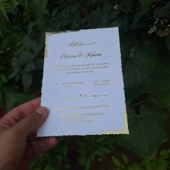 Faire Part Mariage Sceau de Cire