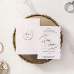 Faire Part Mariage Champetre Avec Enveloppe