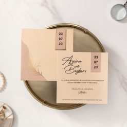 Faire Part Mariage Couleur Peche