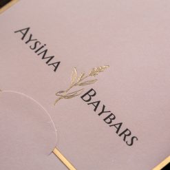 Faire Part Mariage Douce Rose