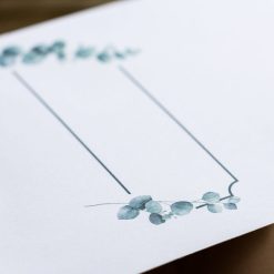 Faire Part Mariage Feuille d'Eucalyptus