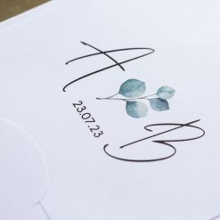 Faire Part Mariage Feuille d'Eucalyptus