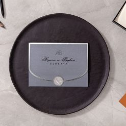 Faire Part Mariage Grey Silver