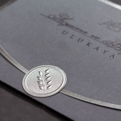 Faire Part Mariage Grey Silver