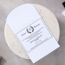 Faire Part Mariage Grey Silver
