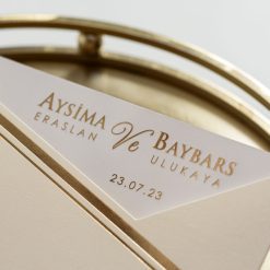 Faire Part Mariage Transparent Creme