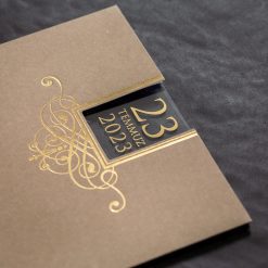 Faire Part Mariage Transparent Kraft