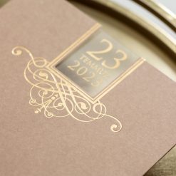 Faire Part Mariage Transparent Kraft