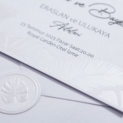 Faire Part Mariage Voile Blanc