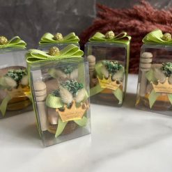 Pot de Miel Pistache Bouquet Champêtre Avec Boite