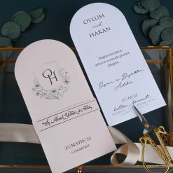 Faire Part Mariage Arc d'Amour