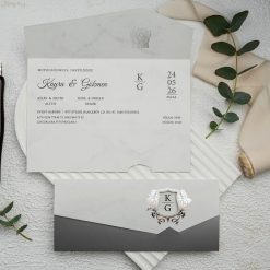 Faire Part Mariage Argenté Élégance