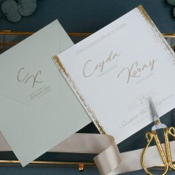 Faire Part Mariage Doré Sublime
