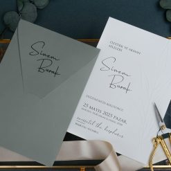 Faire Part Mariage Sérénité végétale