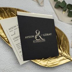 Faire Part Mariage Design Triangulaire