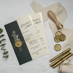 Faire Part Mariage L'Émotion Scellée