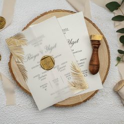 Faire Part Mariage Sceau d'Amour