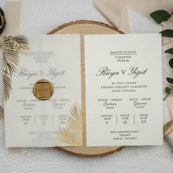 Faire Part Mariage Sceau d'Amour