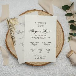 Faire Part Mariage Sceau d'Amour