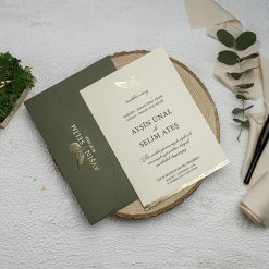 Faire Part Mariage en Vert Nature